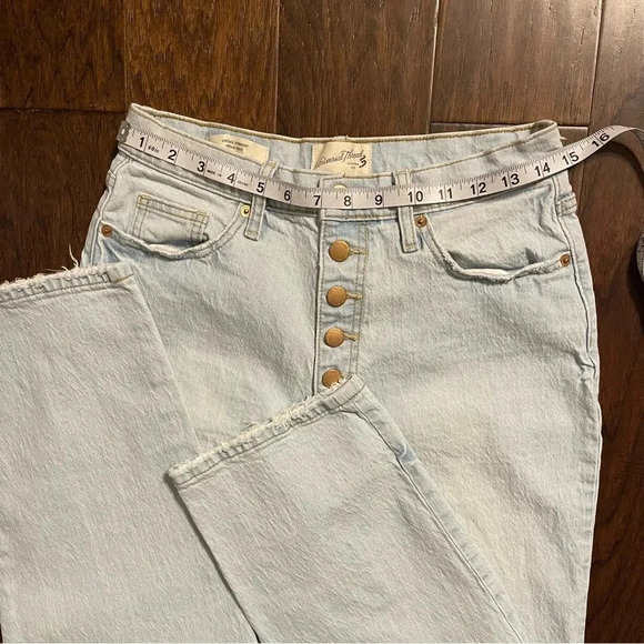Universal Thread High Rise Light Wash Vintage Straight Jeans - Picture 6 of 10